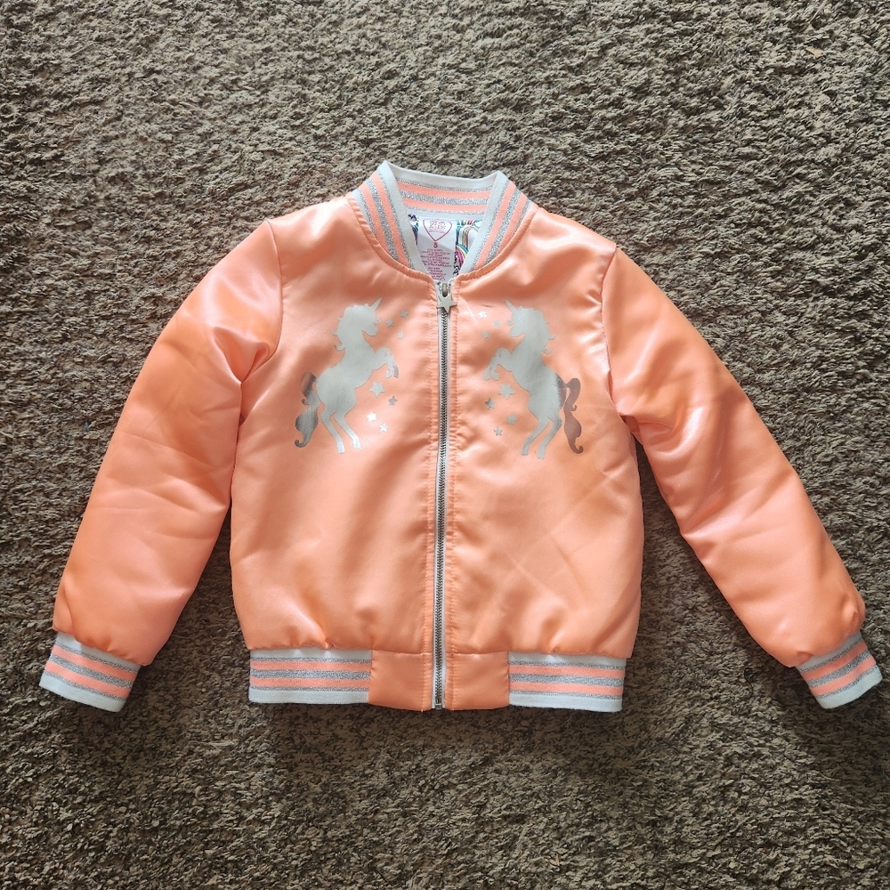 365 Kids Rainbow Unicorn Jacket
